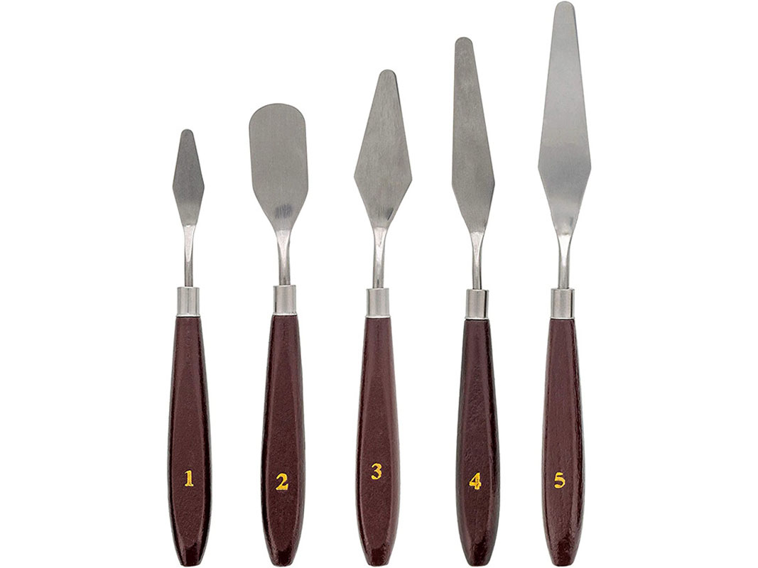 Målarknivar / Spatlar 5-pack