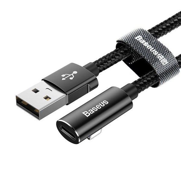 Lightning USB audio adapter 1.2m - Svart