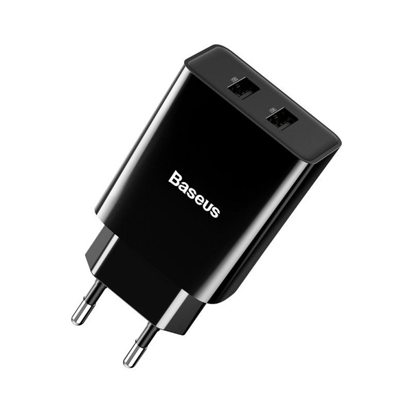 Mini Dual Laddare 10.5W - Svart (EU)