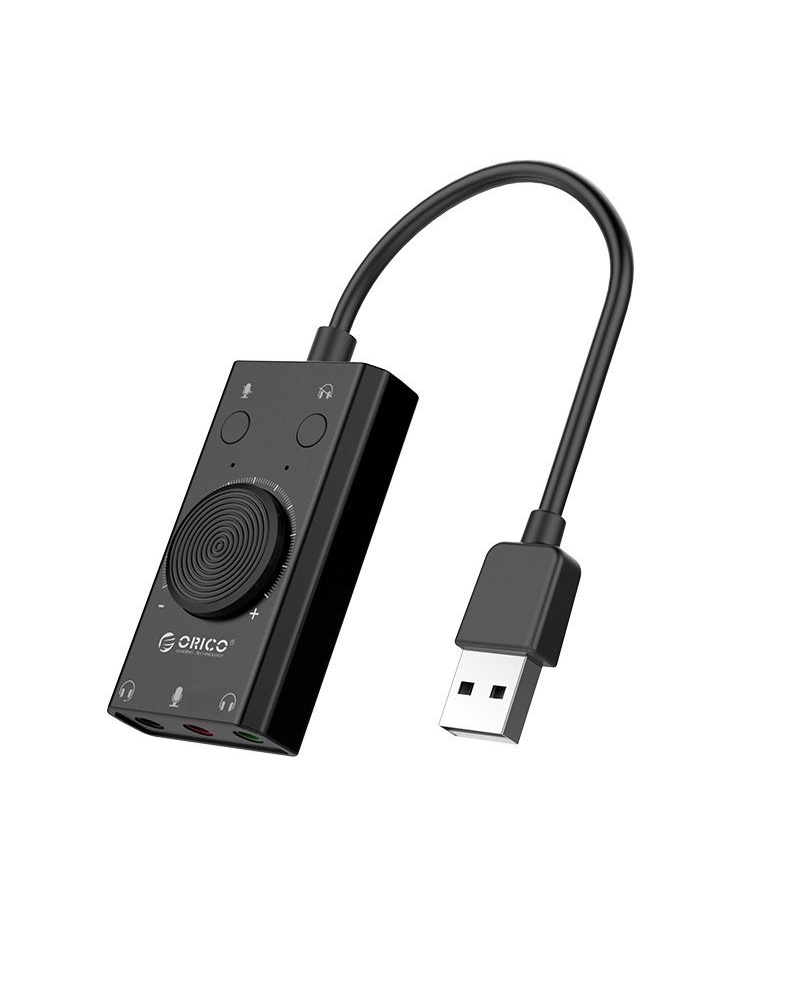 USB 2.0 Externt ljudkort 10 cm