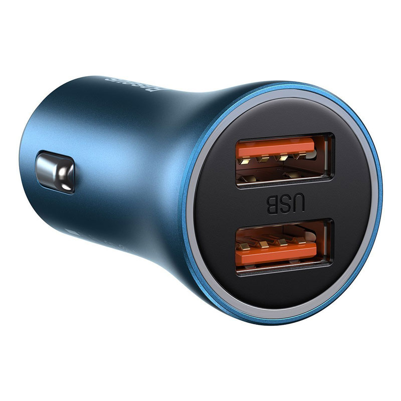 Golden Contactor Pro Billaddare, 2x USB QC SCP, 40W - Blå - Bild 3