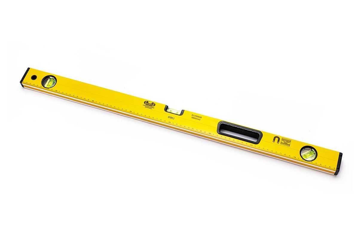 Vattenpass 80 cm - gul