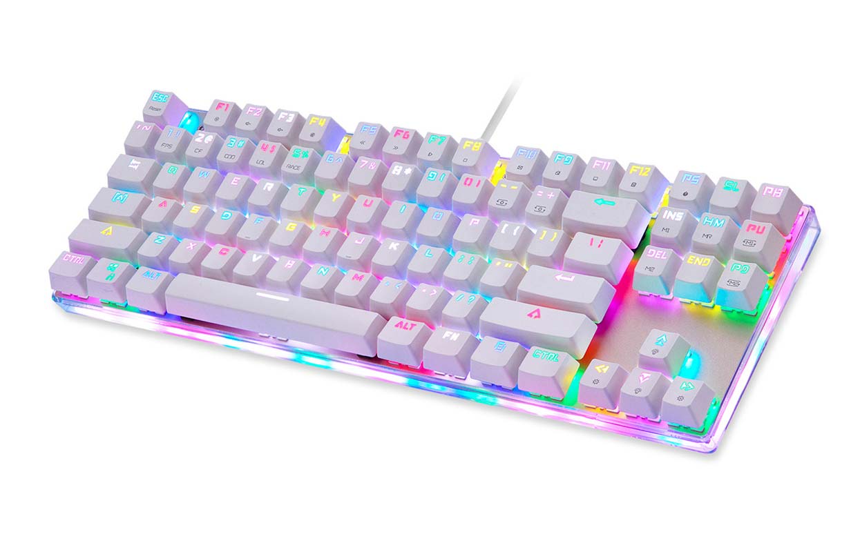 K87S Mekaniskt RGB-tangentbord för gaming (US Layout)