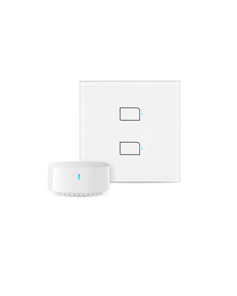 TC3-EU-2 Smart knapp WiFi - 2 kanaler + smart hub