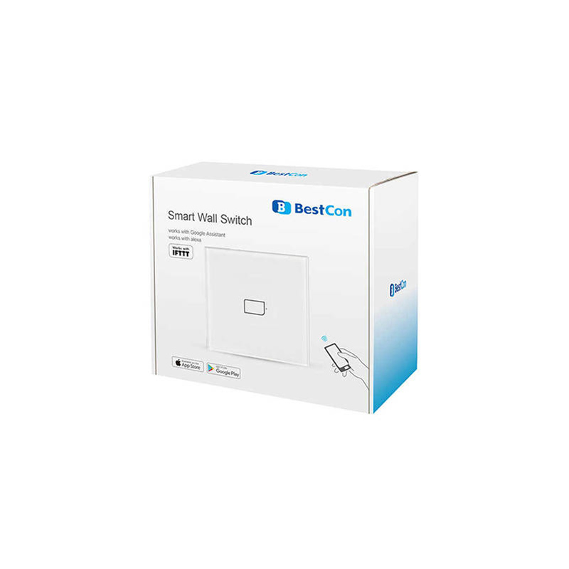 TC2S-UK/EU-1 Smart knapp WiFi - 1 kanal - Bild 3