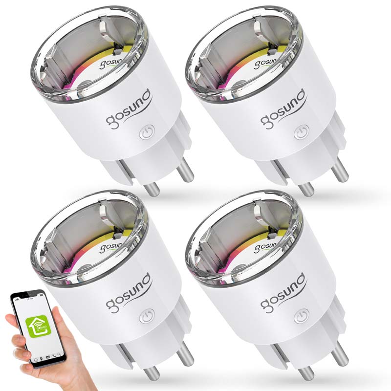 EP2 Smart uttag med WiFi - 4-pack