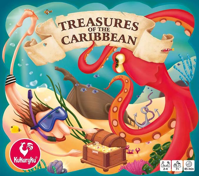 Sällskapsspel: Treasures of the Caribbean
