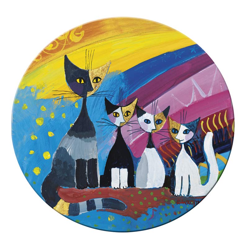Rund spegel - Under the rainbow
