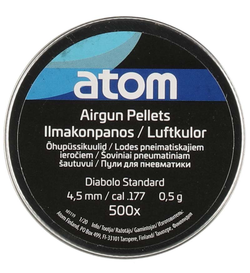 Luft- Diabolokulor 4.5 mm - 500 pack