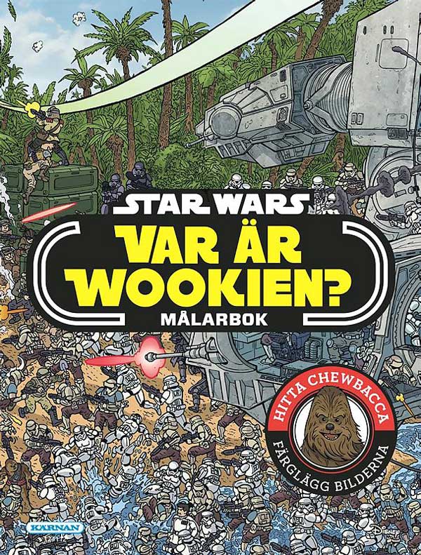 Var är Wookien? - Målarbok