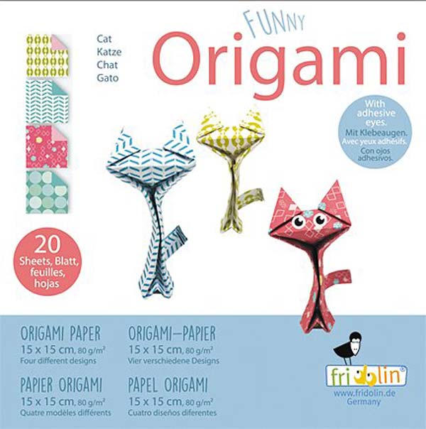 Funny Origami - Katter - Svårighetsgrad Hard