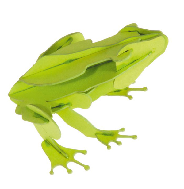 3D-pappersmodell - Groda