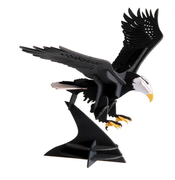 3D-pappersmodell - Örn