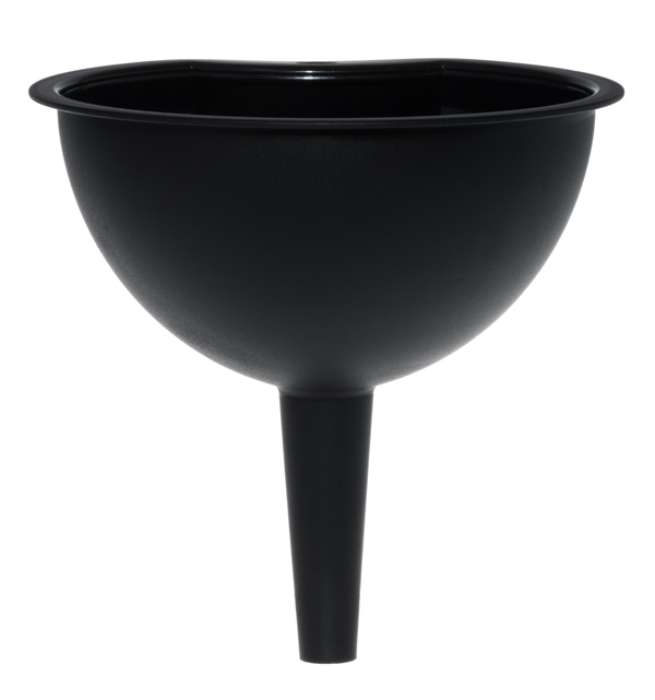 Tratt 14,5 cm Svart