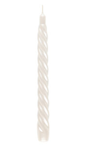 Kronljus 10-pack - Renässans Vit 24 cm