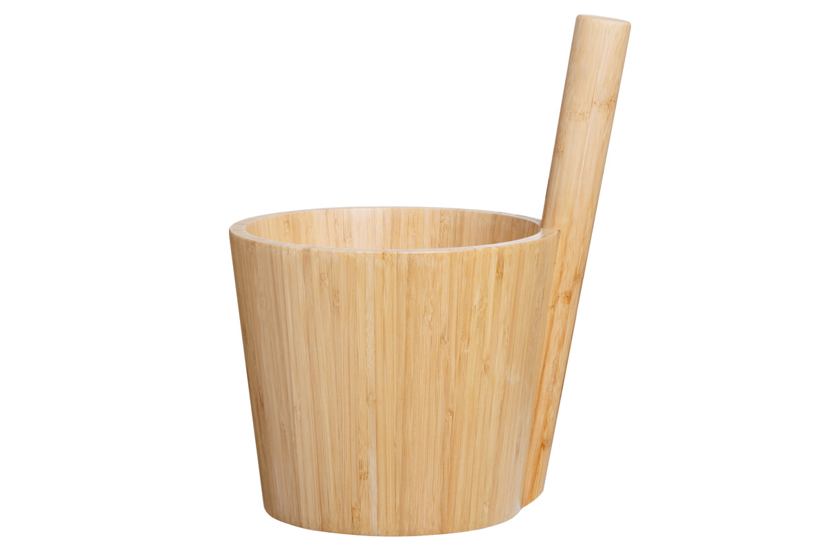 Bastuhink i bambu Ø 23 cm