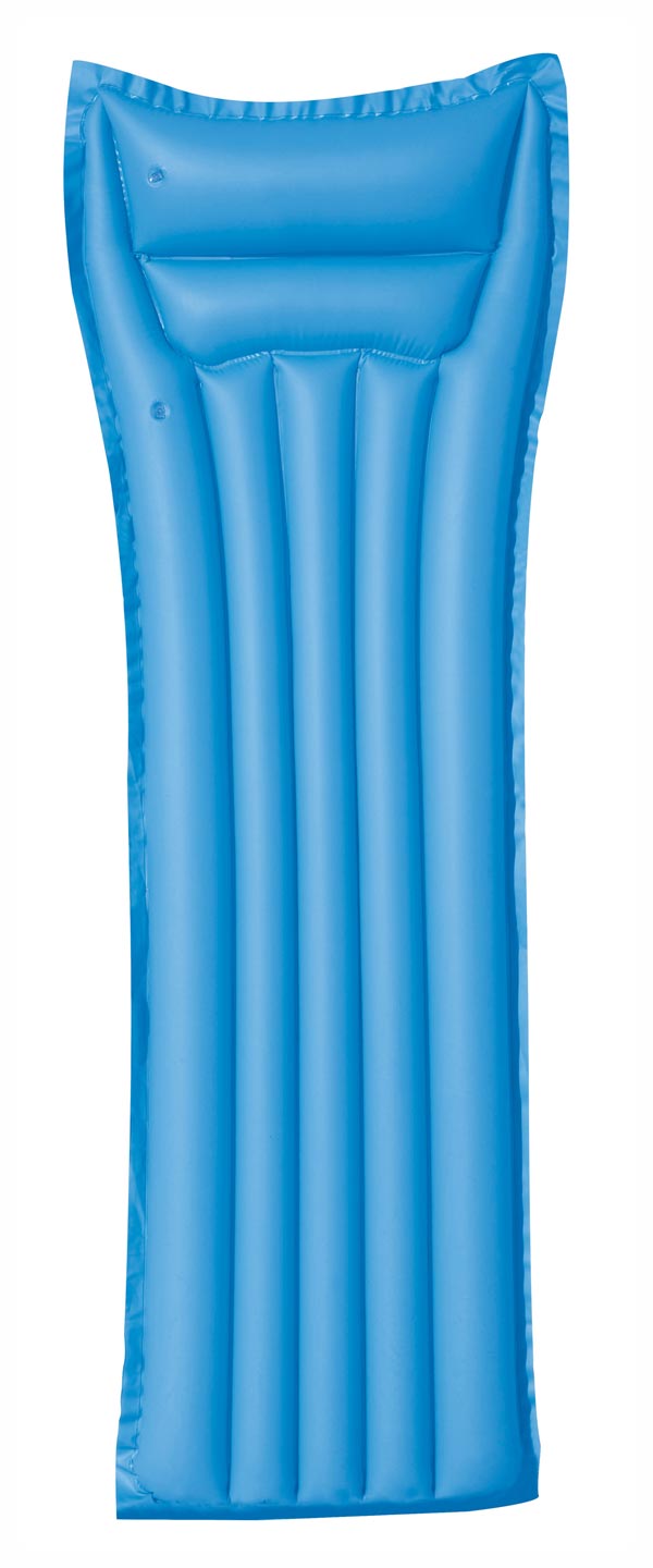 Luftmadrass, Badmadrass - 183 x 69 cm Blå
