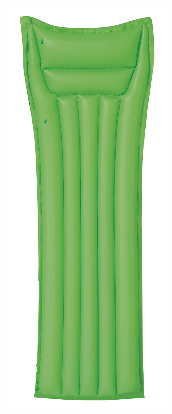 Luftmadrass, Badmadrass - 183 x 69 cm Grön