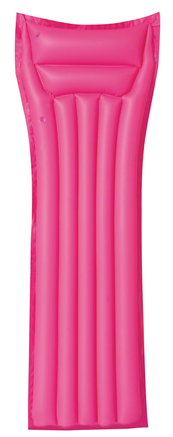 Luftmadrass, Badmadrass - 183 x 69 cm Rosa