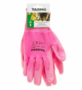 Trädgårds- & universalhandskar Strl 9 - Rosa