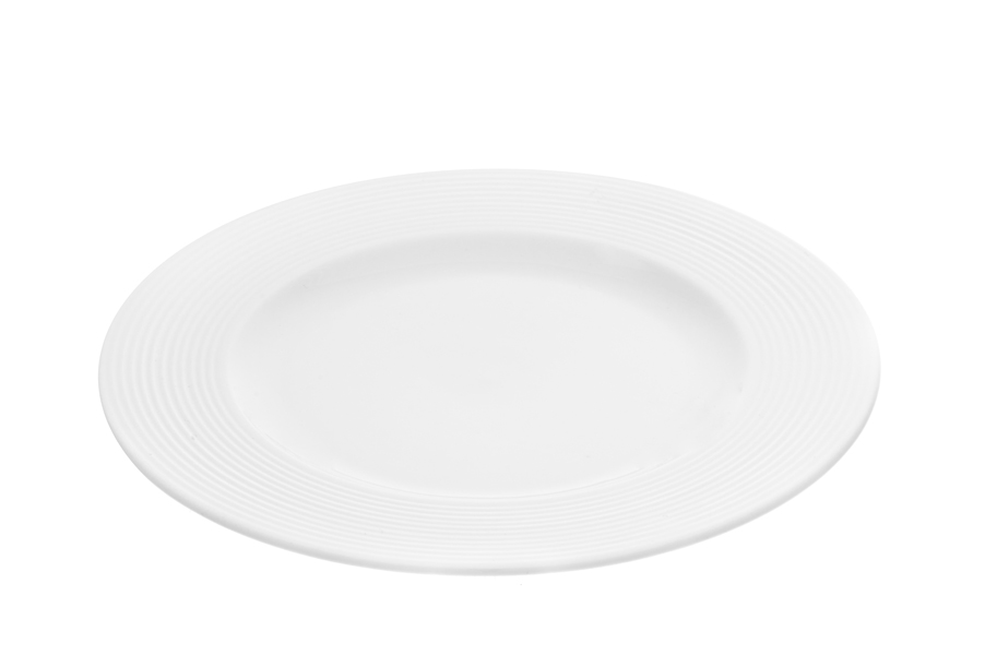 - Tallrik Vit - Ø 20 cm
