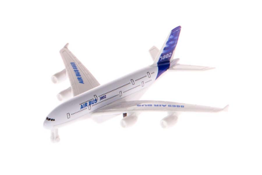 Flygplan Skala 1:750 Blå (Utgått)
