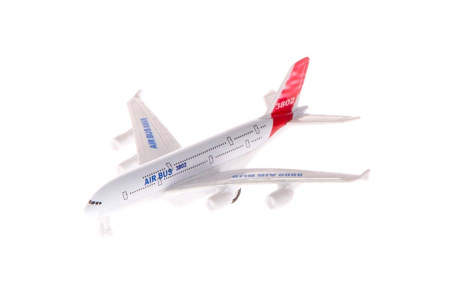 Flygplan Skala 1:750 Röd (Utgått)