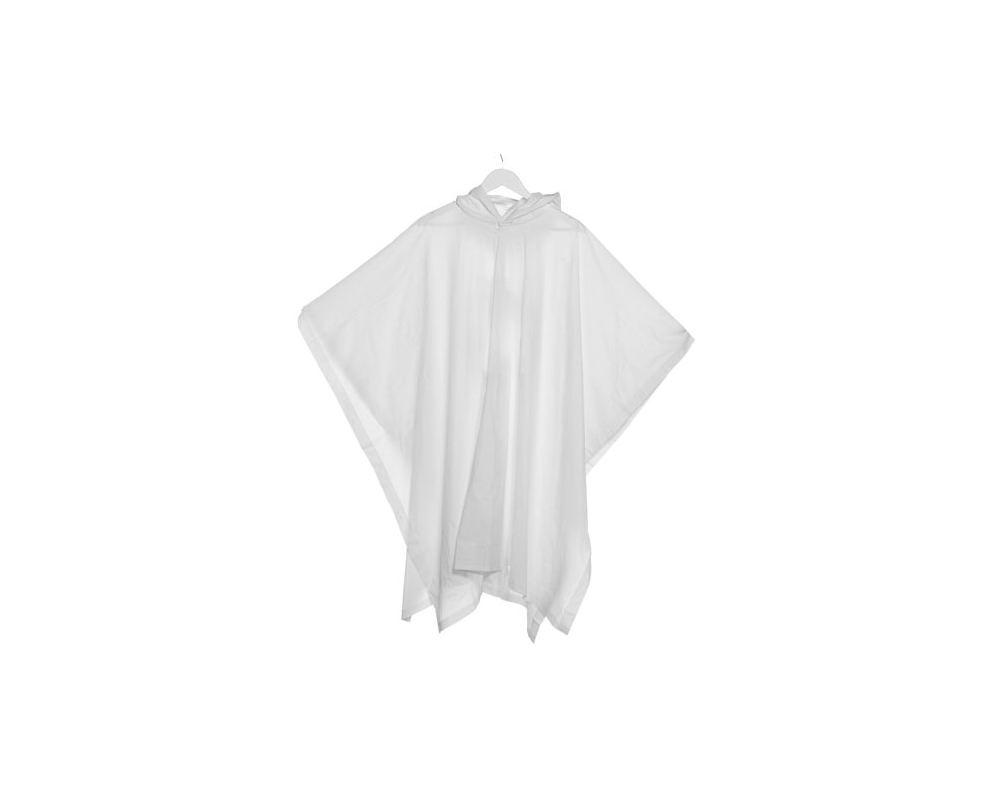 Regnponcho med Huva One Size Vit