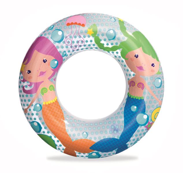 Badring Sjöjungfru 51 cm - 3-6 år