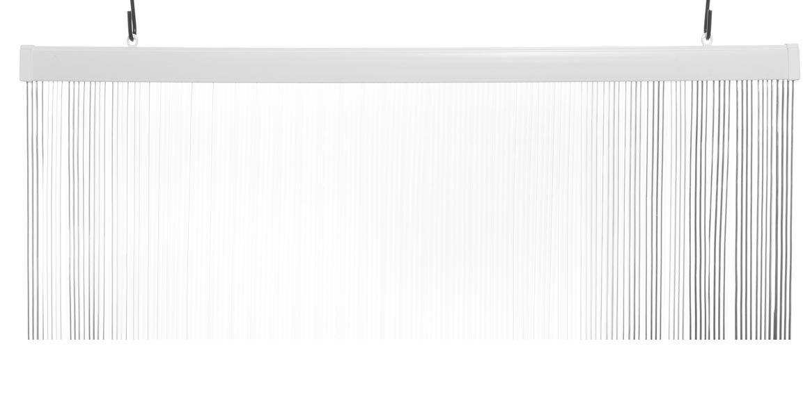 Insektsgardin för dörr 90 x 210 cm - Transparent