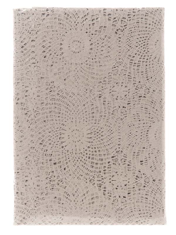 Bordsduk i vinyl 150 x 260 cm Grå