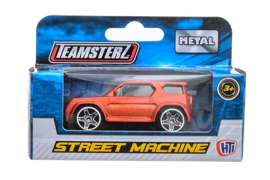 Street Machines 1:64 - Roströd Stadsjeep (Utgått)