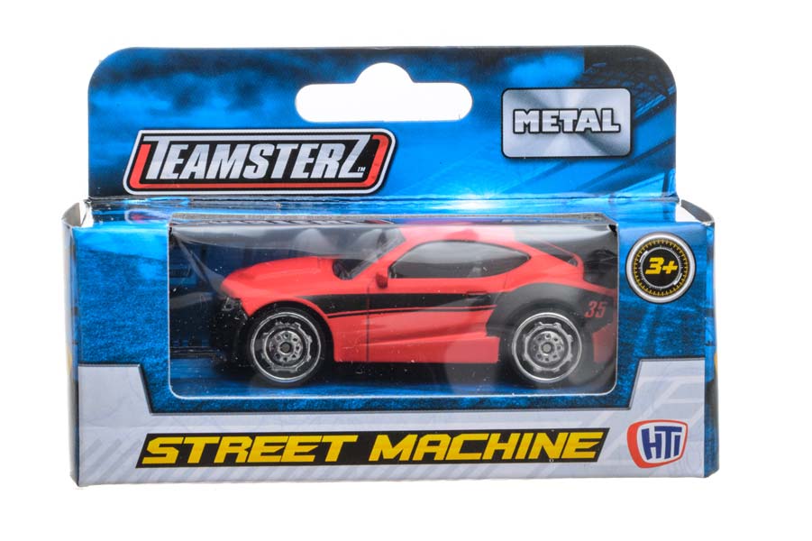 Street Machines 1:64 - Röd Sportbil (Utgått)