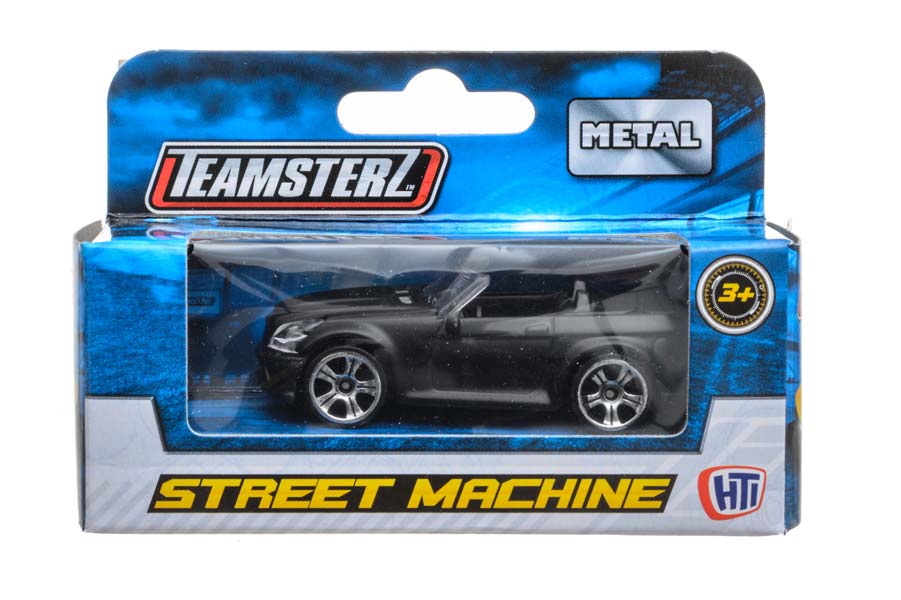 Street Machines 1:64 - Svart Sportbil (Utgått)