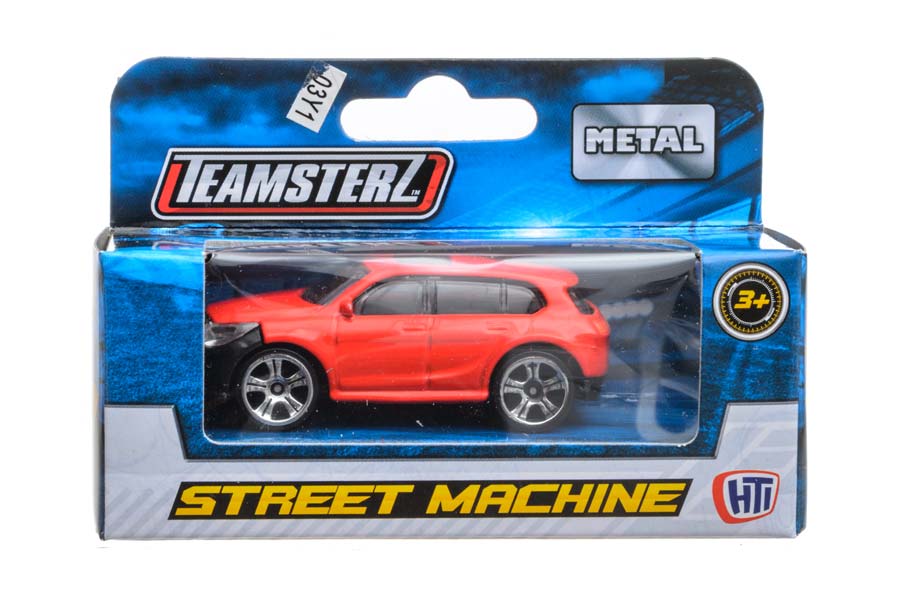 Street Machines 1:64 - Röd Stadsbil (Utgått)