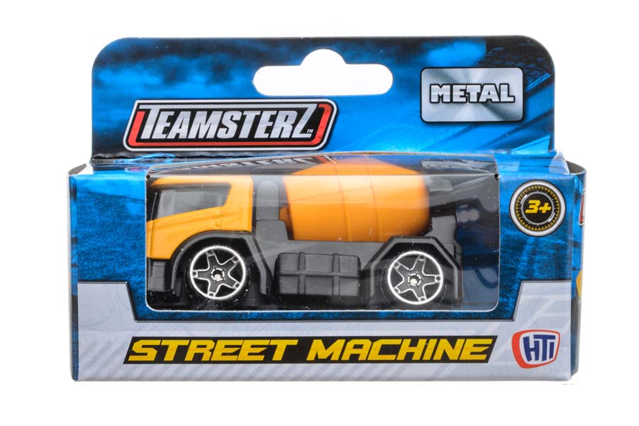 Street Machines 1:64 - Gul Cementbil (Utgått)