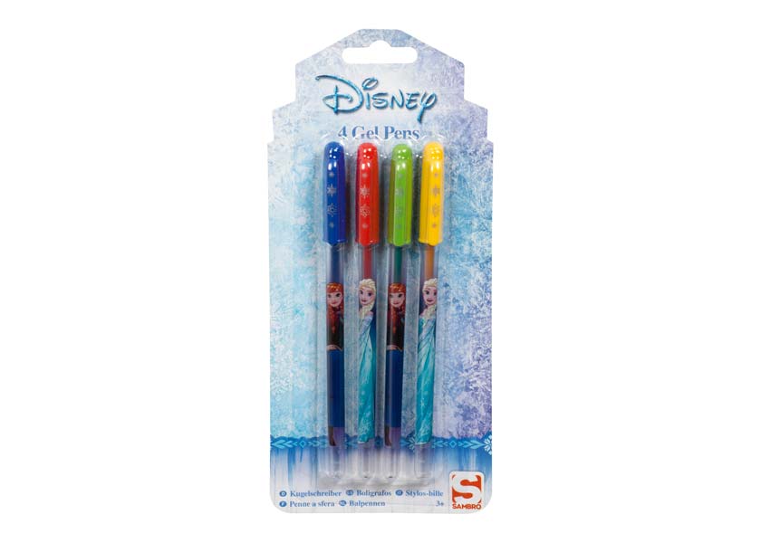 Gelpennor 4-Pack