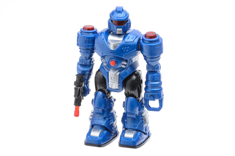 Power Mach - Gående Robot - Blå