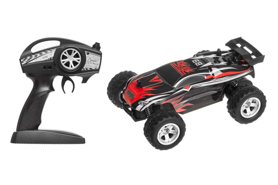 Radiostyrd Cross-Country Monster Truck 1:24 Röd (Utgått)