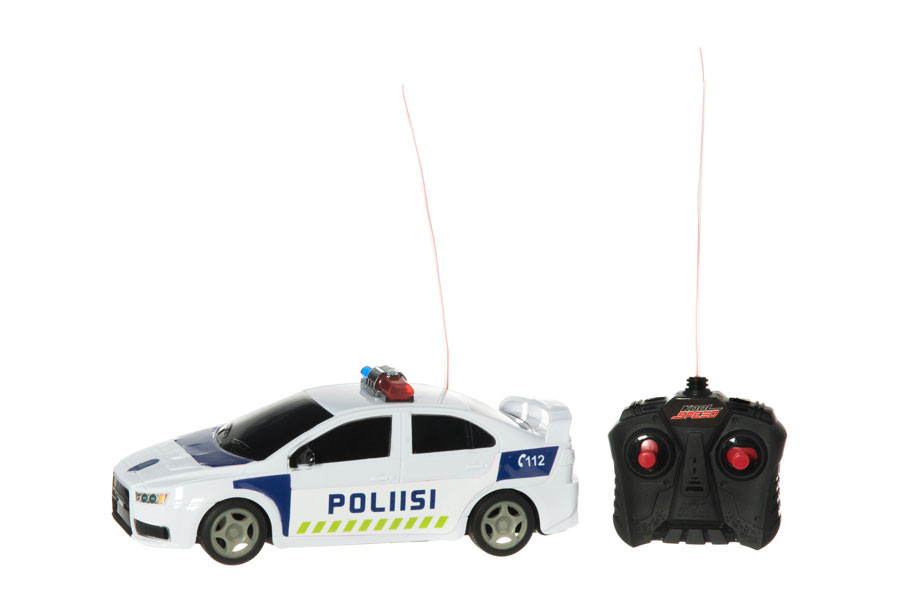 Radiostyrd Polisbil 1:20