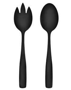 Salladsbestick Svart - 2 Delar 21,8 cm