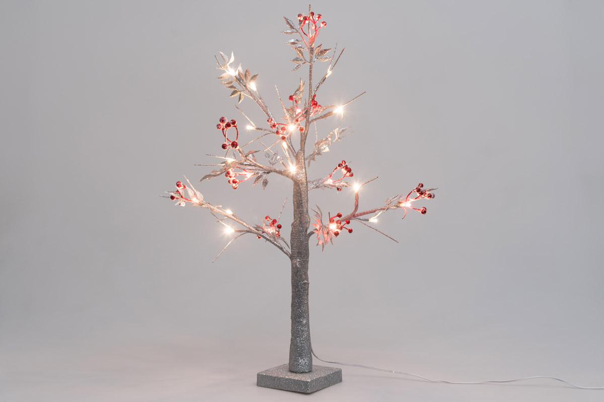 Ljusträd 60 cm Silver