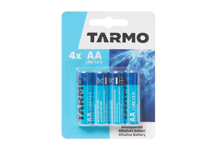 Alkaliska AA-Batterier 4-pack