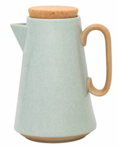 Kanna i glaserad keramik 1,3 L