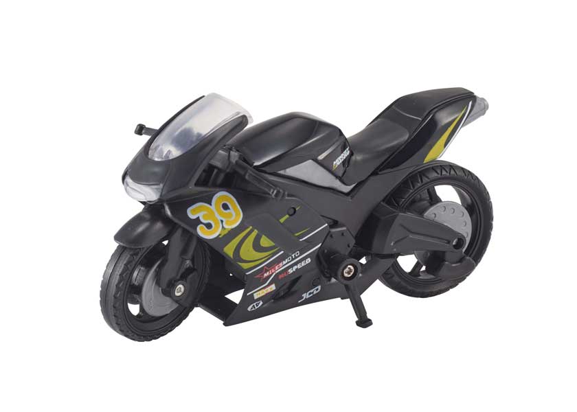 Motorcykel 10 cm Svart (Utgått)