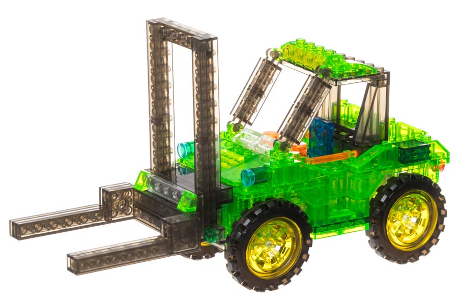Byggbitar - Truck med ljus