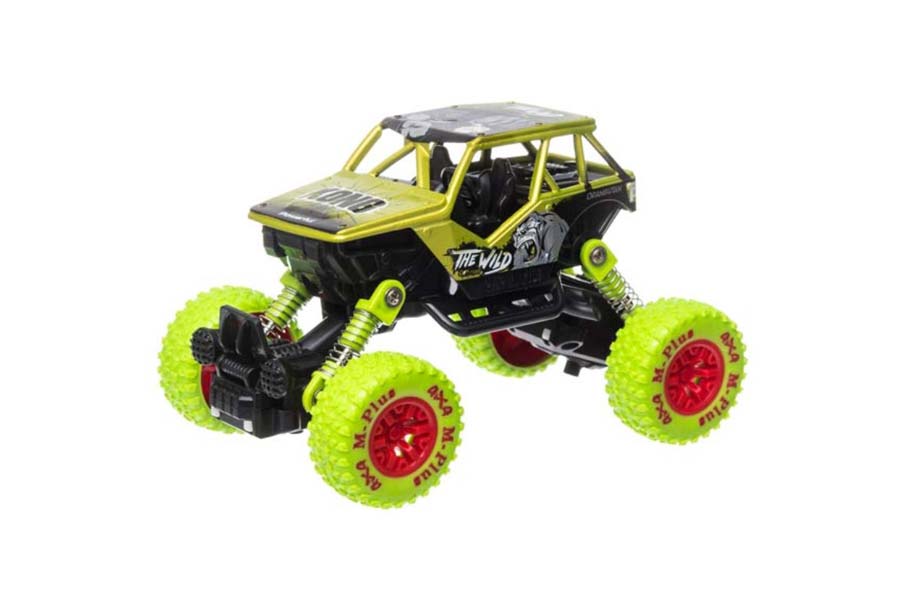 Cross-Country Bil 1:32 - Monster Truck Grön (Utgått)