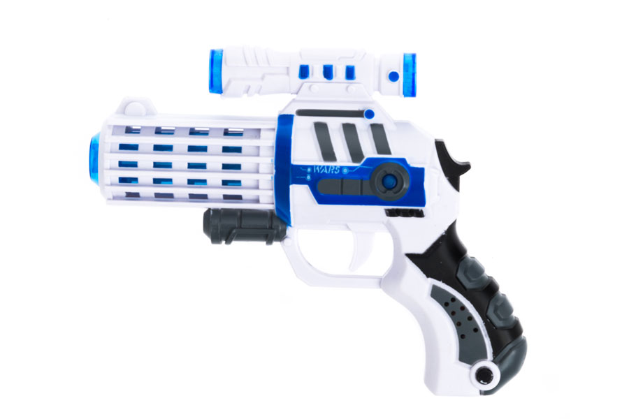 Space Gun - Med Ljud och Ljus 19 cm