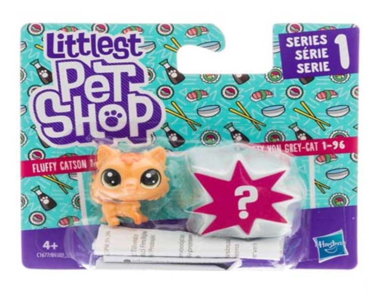 Mini 2-Pack Fluffy Catson + Överraskning