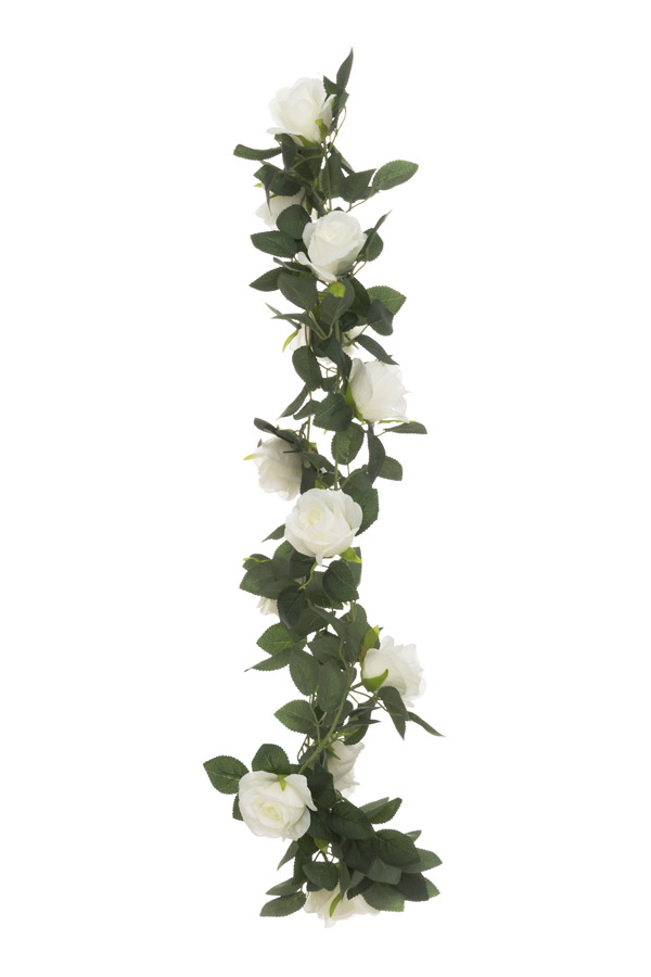 Vita Rosor Girlang 180 cm